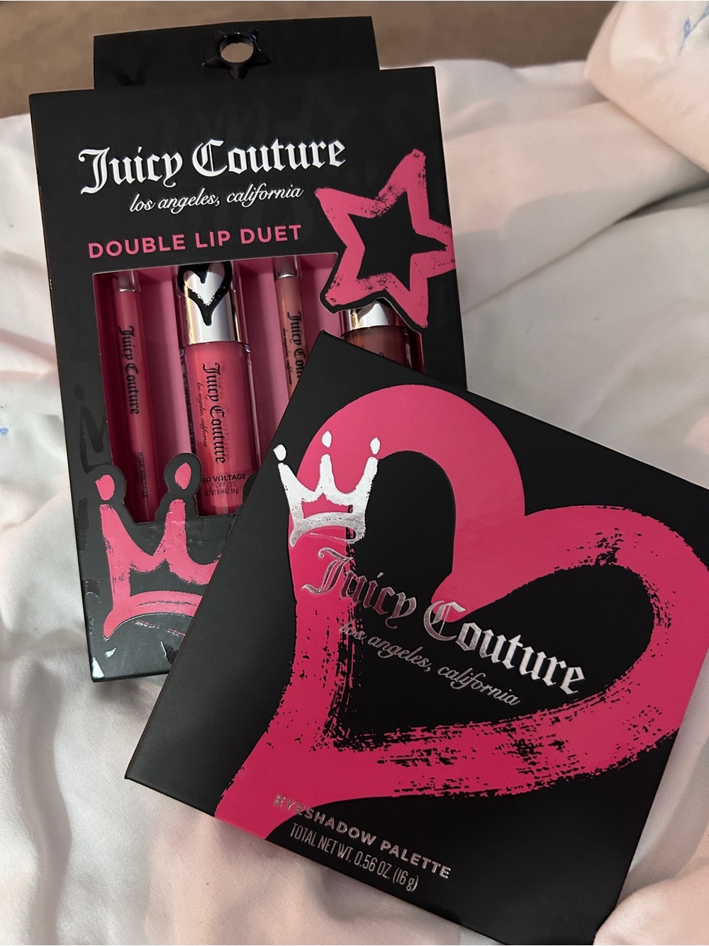 Juicy Couture Pink Eyeshadow & Lip Duo Set